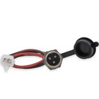 3-prong Charger Port 2 Wire For Mototec Mt-trk-350 And Mt-trk-800 Electric Trike
