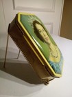 Vintage 1953 Coronation Souvenir Queen Elizabeth Candy toffee Tin box  england 