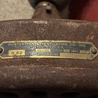 Antique Hunter Fan And Ventilating Co Model H-52 Cast Iron Ceiling Fan Motor