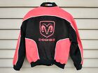 Nascar Dodge Motorsports Vintage Jacket With Ram Logo On The Back Size Large