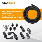An6 Automatic Transmission Cooler Line Kit  Ss Braided Ptfe Hose Transmission   