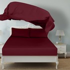 2 Pack Bulk Flat Sheet Set - Top Sheets - Soft 1800 Microfiber - Wrinkle   St   