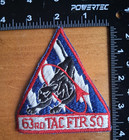 Usaf 63rd Tactical Fighter Squadron Patch