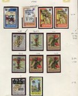 Guyana 1985 Ovpts All Identified Different Ssues Cat   300 Mnh  84 