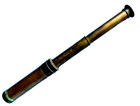 Vtg Hand Held Spyglass Brass Telescope Maritime  12 4 long Opens 3sections