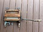 Antique Wood Horse Shoe Clothes Wringer Universal Advertising Patented 1899