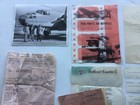 Rare 1950s Paul Mantz Air Services Archieve Ephemera Lot Photo Business Cards