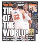 Omg    Og Anunoby Historic Miracle Tip Of The World   06 11 26 Ny Post Newspaper