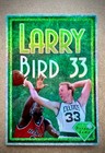 Larry Bird Basketball Card Themed Holographic Sticker - Droppin Gems Sticker 
