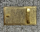 Vintage Hook Fast Frisco Railway Belt Buckle St  Louis San Francisco Rr Trains