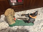 Vintage William Tell Cast Iron Mechanical Shooting Coin Bank Reproduction Read