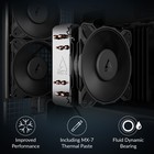 Arctic Freezer 36-s Cpu Pc Cooler With P12 Pro Cooler   Thermal Paste Mx-7