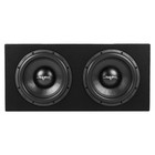 New Skar Audio Svr-2x12d4 Dual 12  3200 Watt Loaded Ported Subwoofer Enclosure