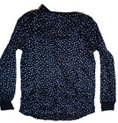 Nautica Sleepwear Womens M Blue Polka Dot Silky Stretch Microfiber Pajama Set