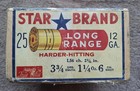 Star Brand Shot Gun Shell Cartridge Ammo Box Rifle Catalog Us Peters Remington