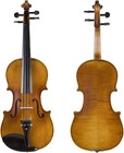 Cecilio Cvn-500 Solidwood Ebony Fitted Violin W prelude Strings  Size 1 2