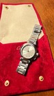 Cartier Pasha C 1031 35mm Automatic Stainless Steel Watch Silver Dial