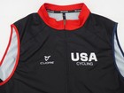 New  Cuore Men s Silver Splash Cycling Wind Vest 2xl Usa Cycling Custom