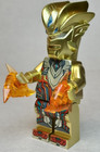 Set Of 8 Custom Lego Ultraman Gold Space Warriors Minifigures W  Red Weapons