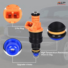 Set Of 8 Fuel Injectors Compatible With Ford Lincoln Mercury 4 6l 5 0l 5 4l 5 8l