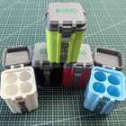 18650 21700 Battery Box Tactical Battery Storage Box Holder Multicolor Organizer