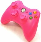 Official Microsoft Xbox 360 Wireless Controller Custom Pink Game Gaming Cordless