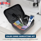 Color Pro Cordless Rechargeable Hair Clipper   Trimmer     Easy Color-coded Guide