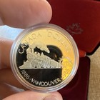 Royal Canadian Mint Canada  1 Silver Commemorative Proof Dollar Coin W  Coa Case