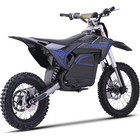 Mototec Pro Dirt Bike 72v 5000w High-performance Ride Electric Bike In Blue