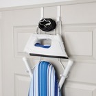 Mainstays Over The Door Iron And Ironing Board Holder - White