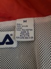 Vtg Fila Bj Bjorn Borg Era Windbreaker Pullover Nylon Jacket Medium Usa Colored