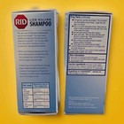 Rid Lice Killing Shampoo 2 Fl Oz With Lice Comb For All Hair Types Lot Of 2