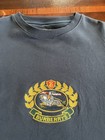 Burberry Men   s Navy Burberry   s Crest Logo Crewneck Sweatshirt M
