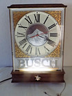 A   Condition 18x12 Busch Beer Lighted Clock Working As Intended