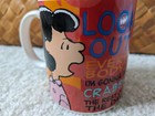 Peanuts Lucy Mug  look Out Everybody I m Gonna Be Crabby The Rest Of The Day 