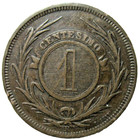 Uruguay  1 Centesimo  1869  