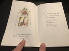 Vtg Christmas Greeting Card Made In Usa Paper Collectible Sa88 0c23