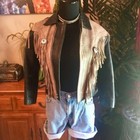 Kid s Shaf Vintage Fringe Moto Motorcycle Jacket