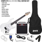 Lyxpro Beginner 39    Electric Guitar   Electric Guitar Accessories  White
