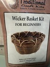 Lot Of 4 New Traditional Craft Kits Wicker Basket Kits 4   x2    For Beginners Nice