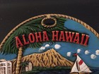 Vtg Aloha Hawaii 3d Hula-girl Colorful Wall Plate Tiki Bar Wall Decor Japan