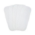 5pcs Cotton Cloth Baby Diapers Inserts Liners 3 Layers Reusable Newborn Nappy L