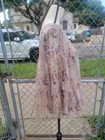 Anthropologie Eri   Ali Floral Butterfly Pleated Blouse Large Boho