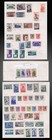 1941 To 1956 Italy Lot On Page Album Mnh  Mlh  Hinged Used Value 552 Us 