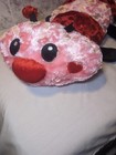 Dan Dee Caterpillar Plush Red Pink Valentines Day Love Bug Stuffed Animal 28 