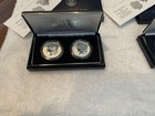 2024 Us Mint Morgan   Peace Dollar Two Coin Silver Reverse Proof Set 24xs Low   