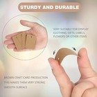 Jijacraft 1000pcs Price Tags  Brown Clothing Tags For Retail  Small Kraft Paper 