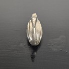 Sterling Silver Miniature Swan Figurine   2 X 1 Inches 