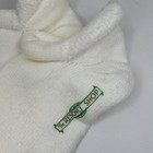 Vtg Socks Acrylic Blend White Roll Top Down Ankle 9-11 80s 90s Nos Resort Shop