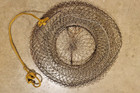 Vintage Wire Collapsible Fishing Basket